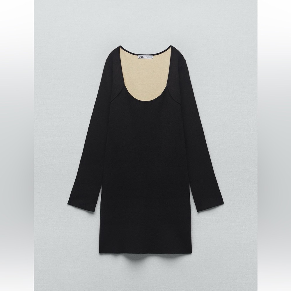 Zara Knit Mini Dress